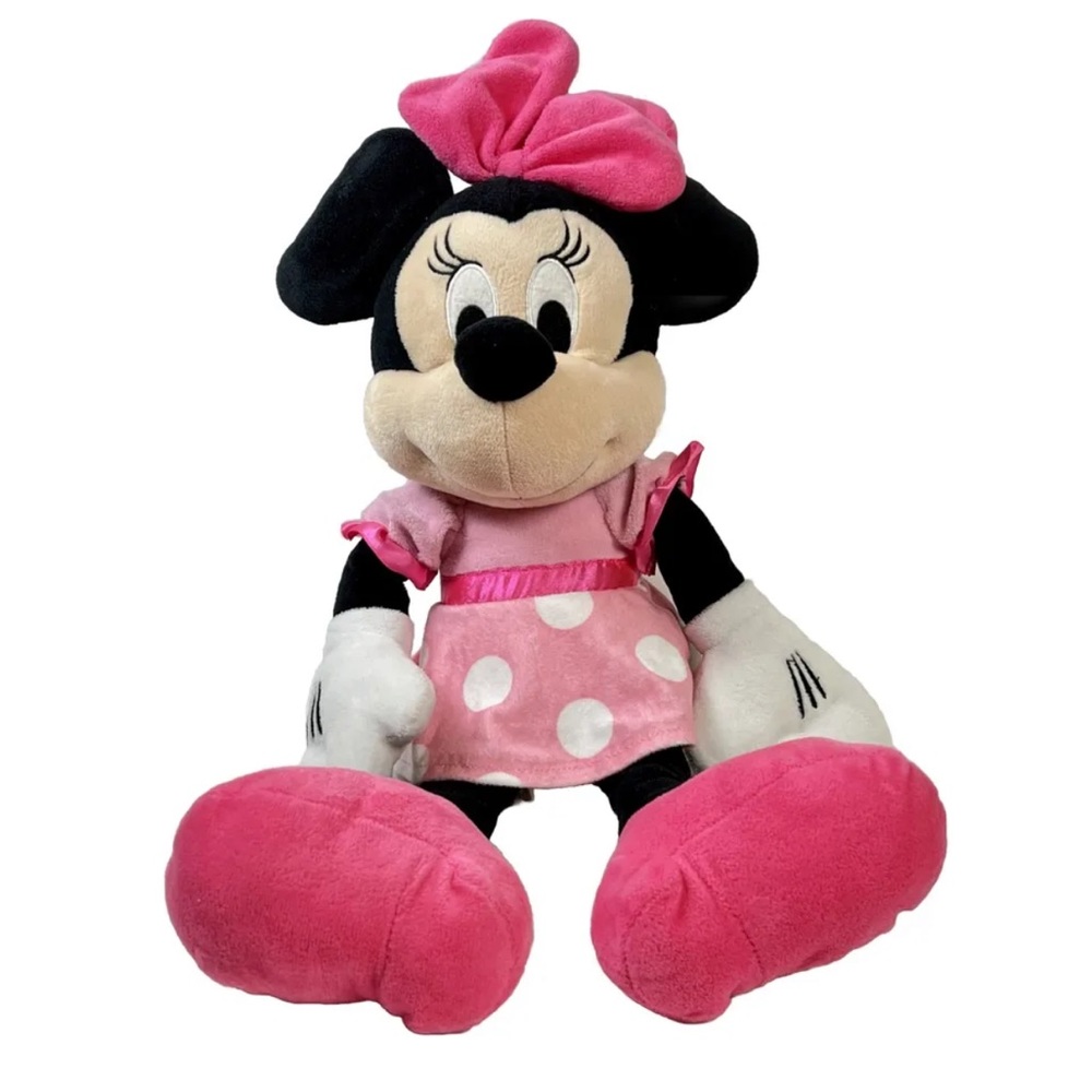 Disney Minnie Mouse plush Doll Stuffed Toy 19”